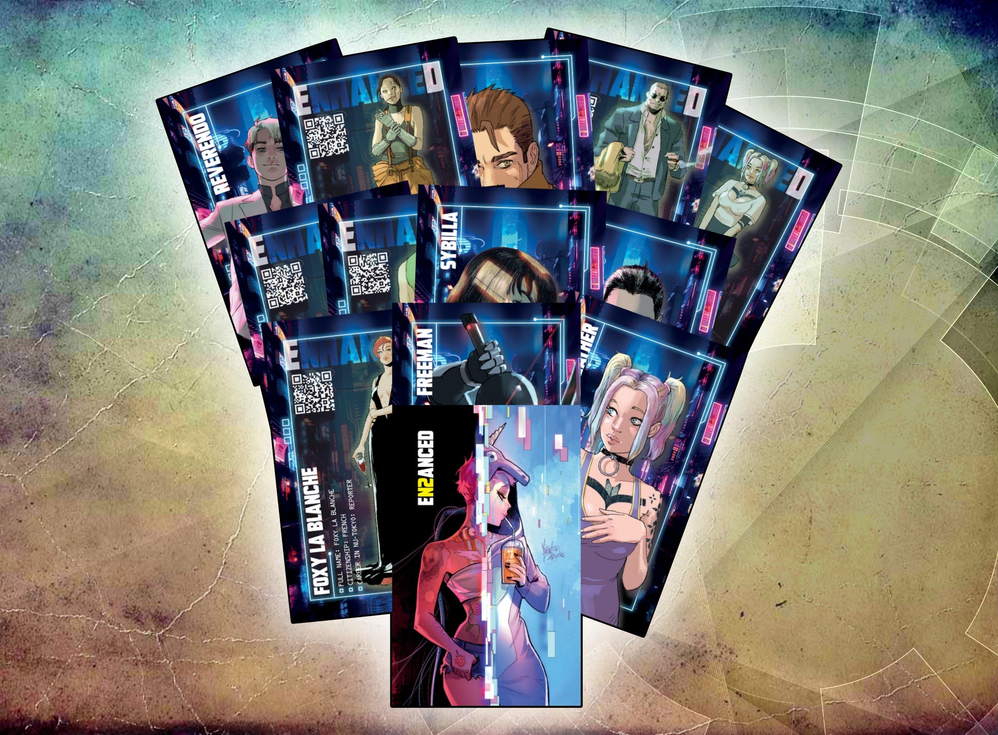 holographic versatile card HOLOGRAPHIC CARDS COLLECTOR'S PACK – ENHANCED