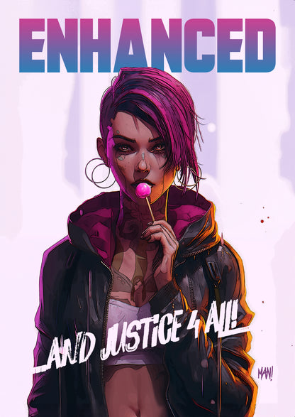 "...and Justice 4 All!" Digital PDF